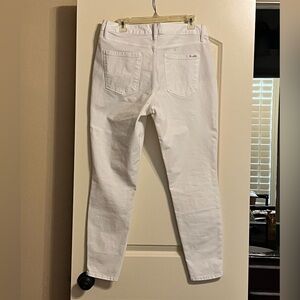 Women's White High Waisted Jeans Size 12
Skinny Ankle